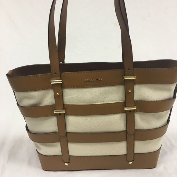 michael kors marie cage tote